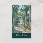 OUDE DRUIVENVINEYARD HARVEST WINE TASTPARTIJ VISITEKAARTJE (Achterkant)