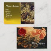 OUDE DRUIVENVINEYARD, RODE WAXZETEL VISITEKAARTJE (Voorkant / Achterkant)