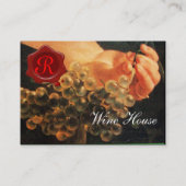 OUDE DRUIVENVINEYARD, RODE WAXZETEL VISITEKAARTJE (Achterkant)