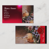 OUDE DRUIVENVINEYARD, RODE WAXZETEL VISITEKAARTJE (Voorkant / Achterkant)