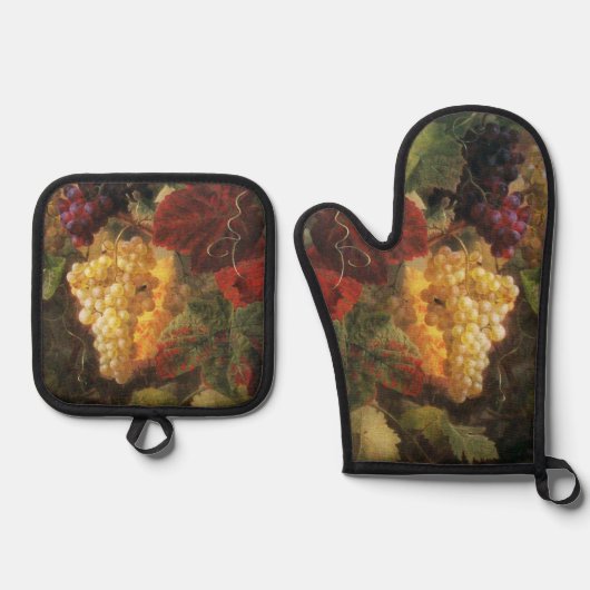 OUDE DRUIVENVINEYARD WIJNBELASTING OVENWANT & PANNENLAP SET (Voorkant)