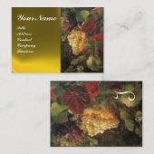 OUDE DRUIVENVINEYARD, WIJNTASTPARTIJ MONOGRAM VISITEKAARTJE (Voorkant / Achterkant)