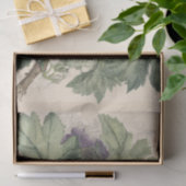 Oude druk van wijngaard druiven tissuepapier (Geschenk)