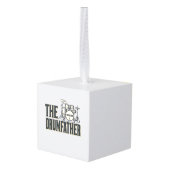 Oude Drumfather Drummer Citaat Vector Design_1 Decoratie (Achter hoekig)
