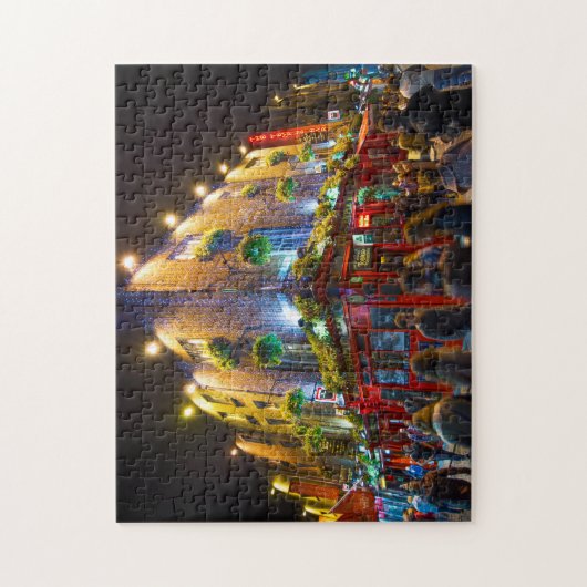 Oude Dublin Pubs. Ierland Legpuzzel (Verticaal)