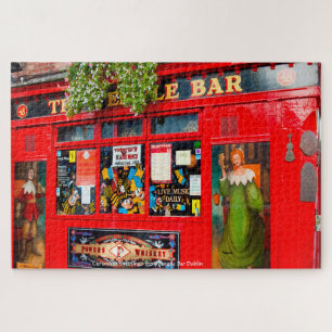 Oude Dublin Pubs. Ireland Jigzaag Puzzle Legpuzzel