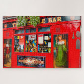 Oude Dublin Pubs. Ireland Jigzaag Puzzle Legpuzzel (Horizontaal)