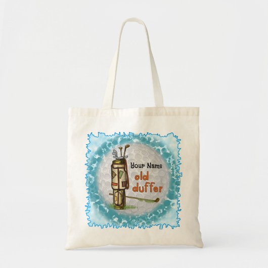 Oude Duffer Golf Tote Bag (Voorkant)
