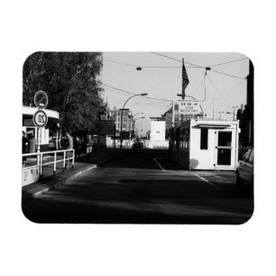 Oude Duitse grensposten Oost-West-Berlijn Magneet