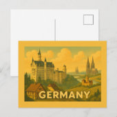 Oude Duitse Monumenten Briefkaart (Voorkant / Achterkant)