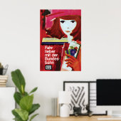 Oude Duitse Spoorwegen Poster Reizen met (Thuiskantoor)