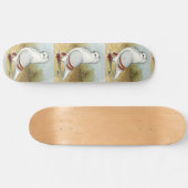 Oude Duitse uilduif staat hoog Skateboard (Horizontaal)