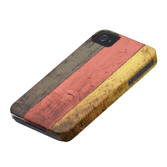 Oude Duitse vlag Case-Mate iPhone Case (Onderkant)