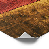 Oude Duitse vlag Poster (Hoek)