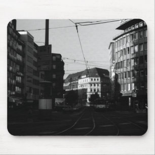Oude Duitsland Frankfurt Stad straat 1970 Muismat