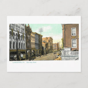 Oude East King Street, Lancaster, Pennsylvania Briefkaart