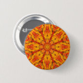 "Oude echo's" Crystal Mandala Ronde Button 5,7 Cm (Voorkant /achterkant)