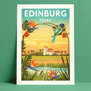 Oude Edinburg Texas Briefkaart