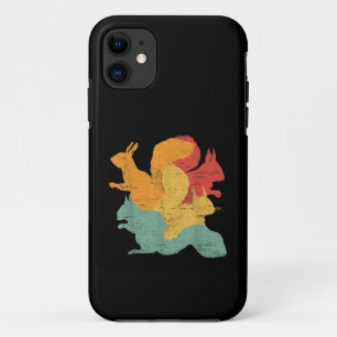 Oude Eekhoorns Grappige Bosdieren Knaagdierliefheb Case-Mate iPhone Case