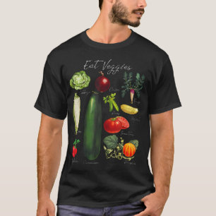 Oude Eet Groenten Tuinieren Fruit Groenten Gezondh T-shirt