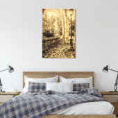 OUDE EFFECT FOTO op landschap op canvasprint Canvas Afdruk (Insitu (Slaapkamer))