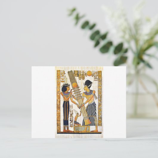 Oude Egypte 1 Briefkaart (Staand voorkant)