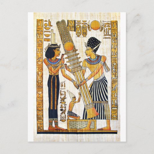 Oude Egypte 1 Briefkaart (Voorkant)