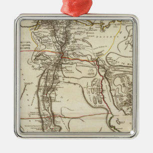 Oude Egypte 2 Metalen Ornament