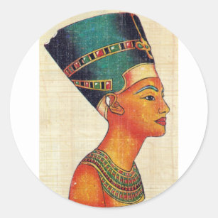 Oude Egypte 2 Ronde Sticker