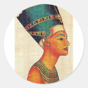 Oude Egypte 2 Ronde Sticker
