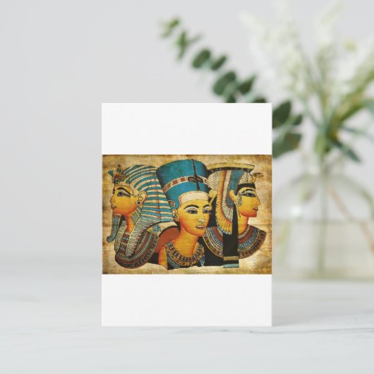 Oude Egypte 3 Briefkaart (Staand voorkant)