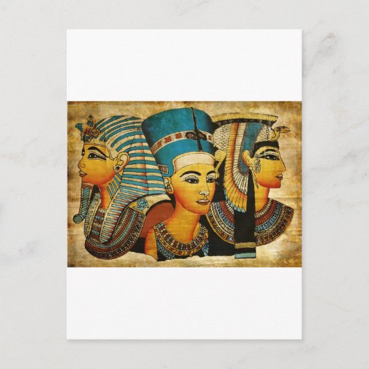 Oude Egypte 3 Briefkaart (Voorkant)
