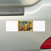Oude Egypte 3 Bumpersticker (Op auto)