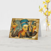 Oude Egypte 3 Kaart (Gele Bloem)