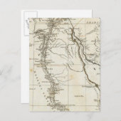 Oude Egypte 4 Briefkaart (Voorkant / Achterkant)