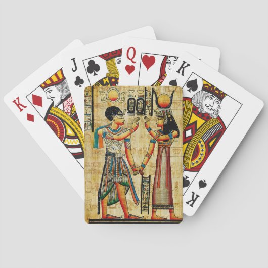 Oude Egypte 5 Pokerkaarten (Achterkant)