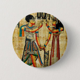 Oude Egypte 5 Ronde Button 5,7 Cm