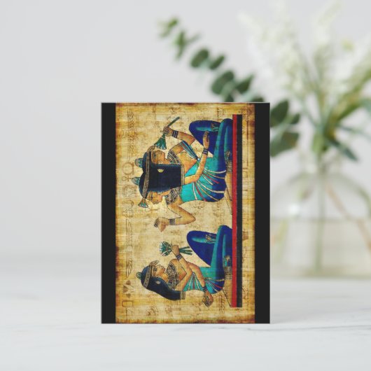 Oude Egypte 6 Briefkaart (Staand voorkant)