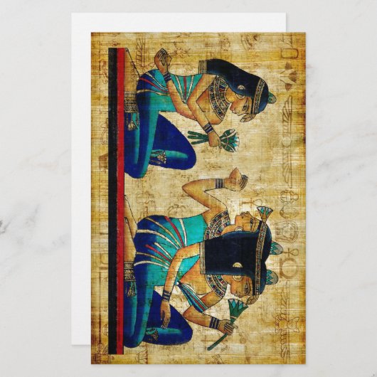 Oude Egypte 6 Briefpapier (Voorkant / Achterkant)