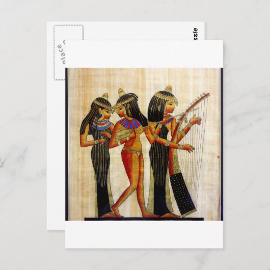 Oude Egypte 7 Briefkaart (Voorkant / Achterkant)