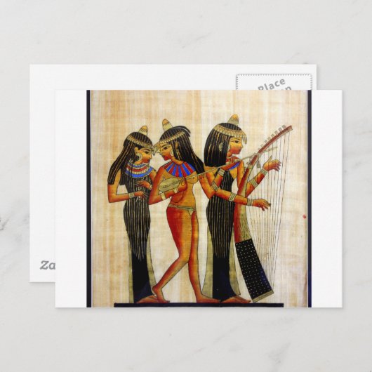 Oude Egypte 7 Briefkaart (Voorkant / Achterkant)