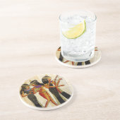 Oude Egypte 7 Zandsteen Onderzetter (Zijkant)