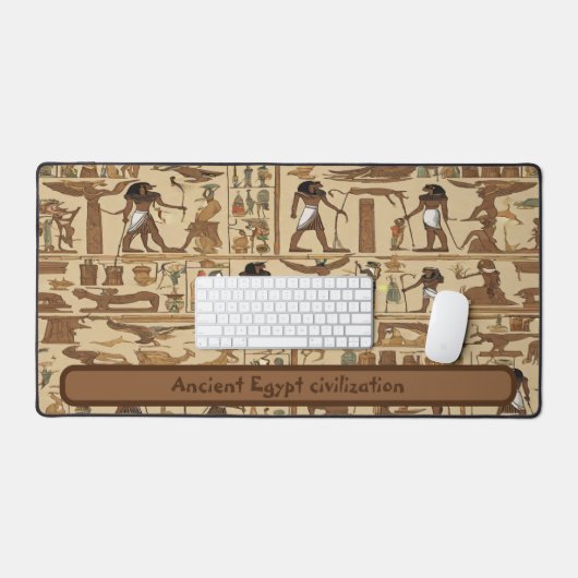 Oude Egypte beschaving Desk Mat (Keyboard & Muis)