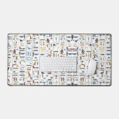 Oude Egypte Farao hiërogliefen Archeologie Bureaumat (Keyboard & Muis)