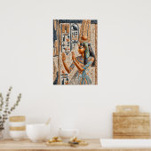 Oude Egypte, faraonische koningin Hatshepsut Poster (Keuken)