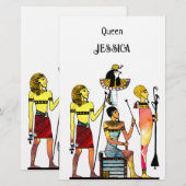 Oude Egypte Farao's Weelderige versiering Briefpapier (Voorkant / Achterkant)