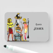 Oude Egypte Farao's Weelderige versiering Naamplaatje (In situ)