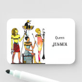 Oude Egypte Farao's Weelderige versiering Naamplaatje (In situ)