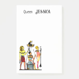 Oude Egypte Farao's Weelderige versiering Post-it® Notes