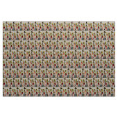 Oude Egypte Farao's Weelderige versiering Stof (Yard (91,4 cm))